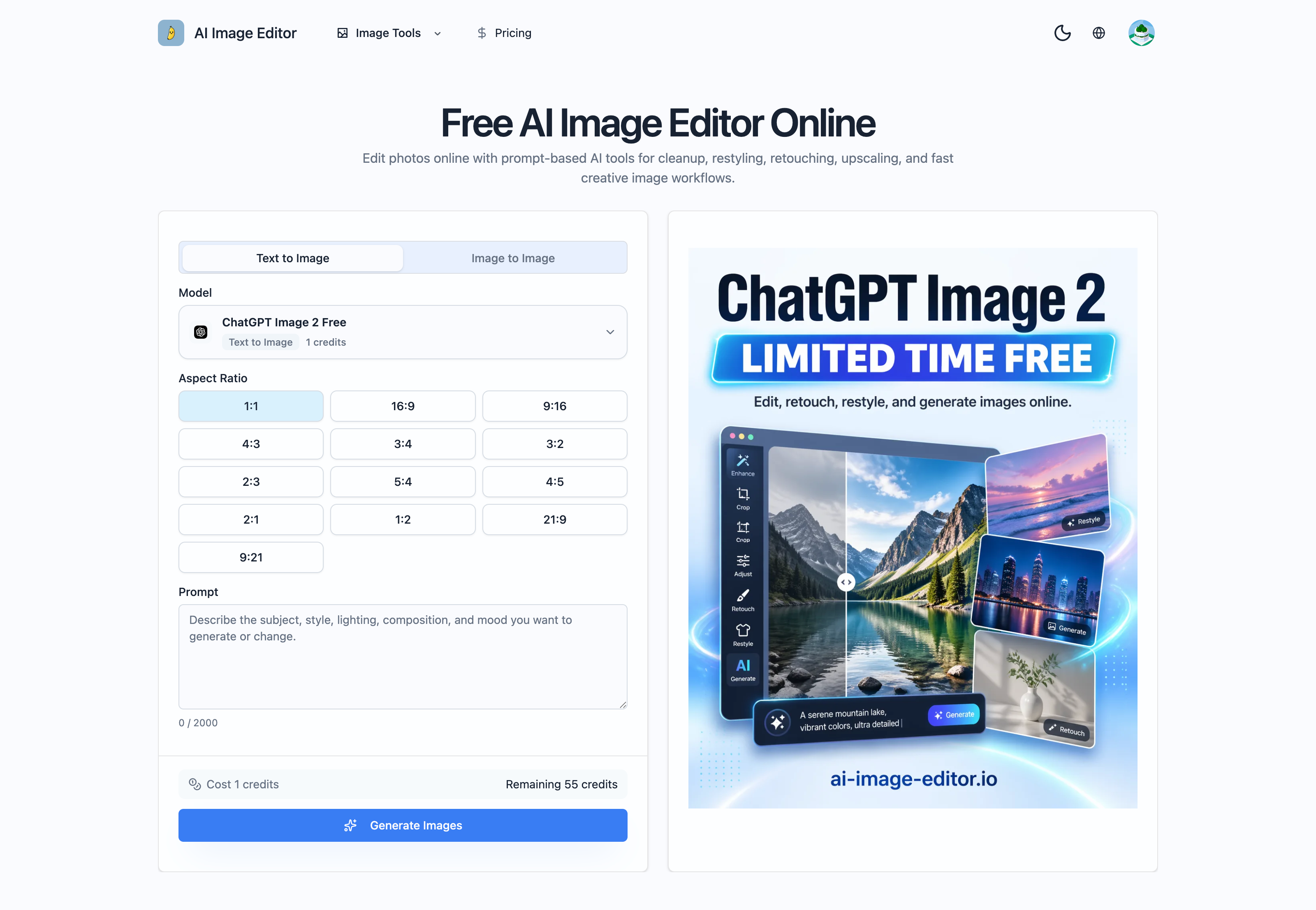 AI Image Editor