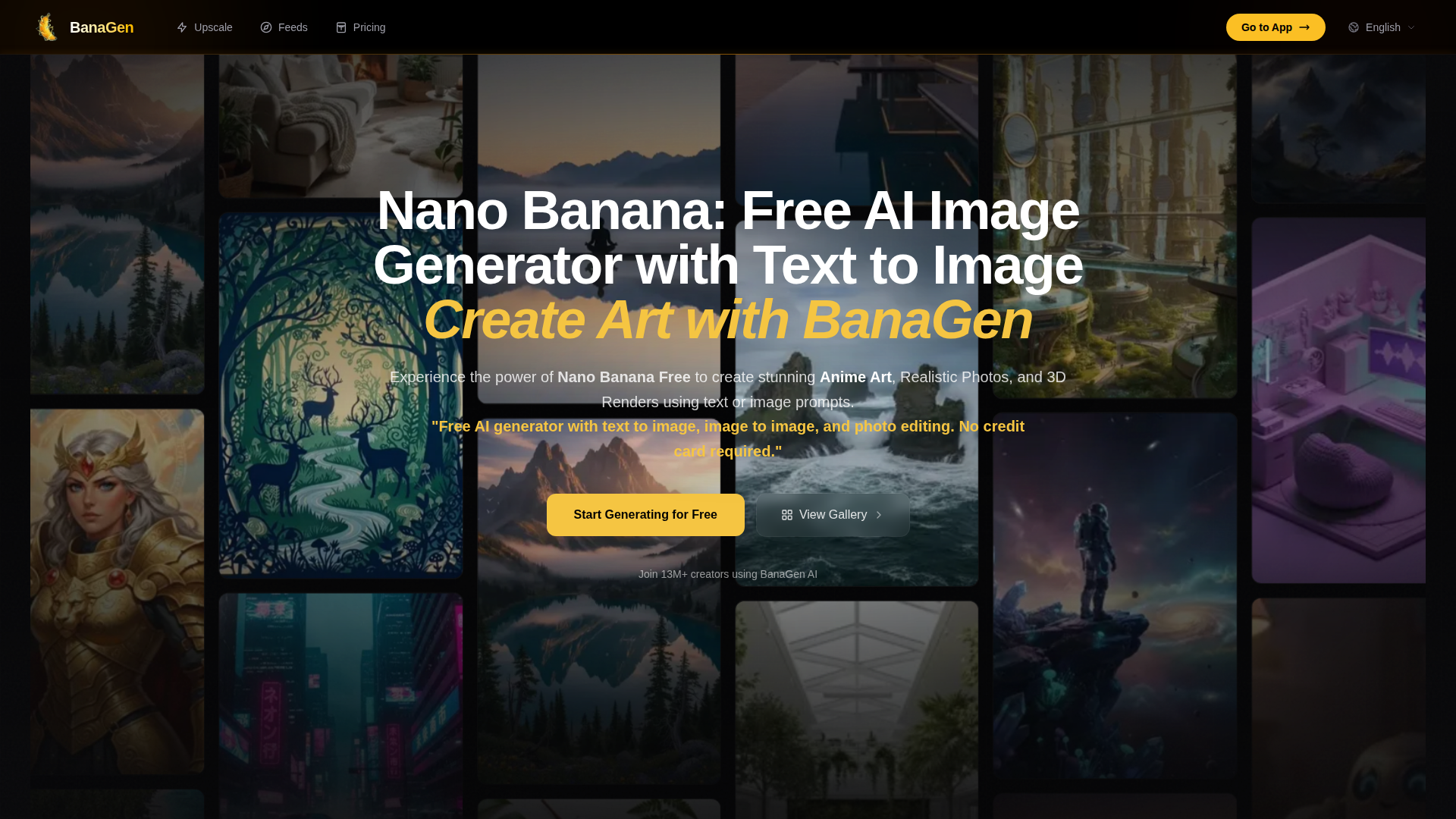 Banagen - Google ai image generator