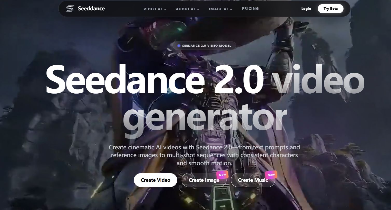 Seedance 2.0 AI Video Generator