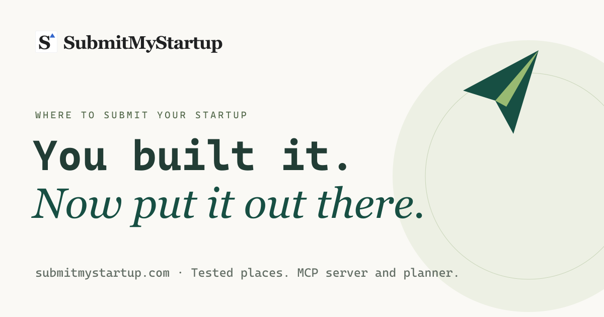 SubmitMyStartup