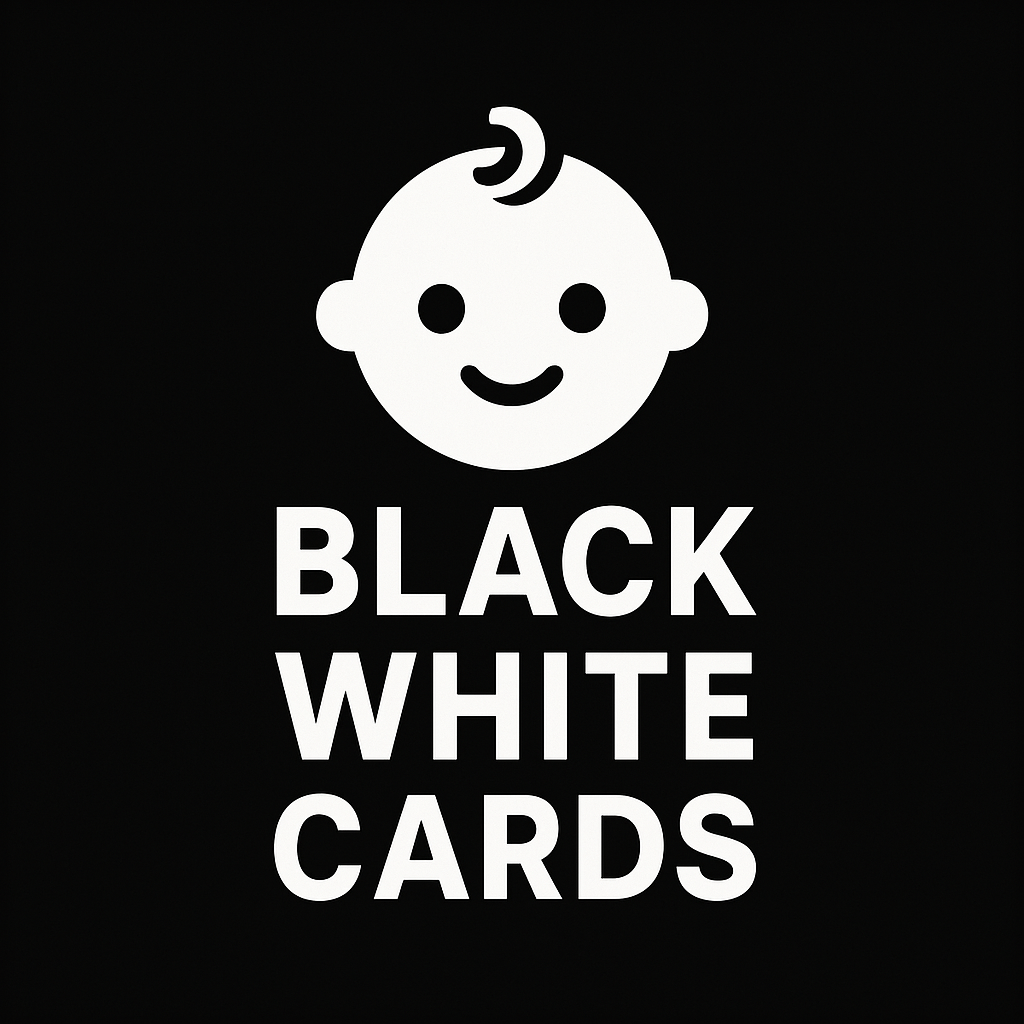 Black & White Baby Cards