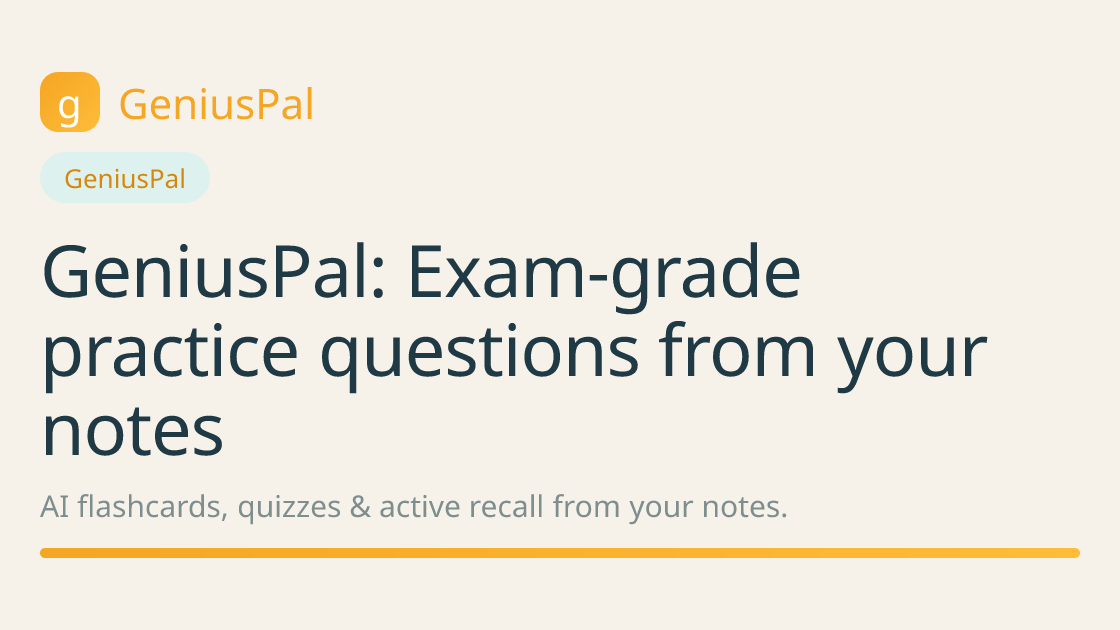 GeniusPal