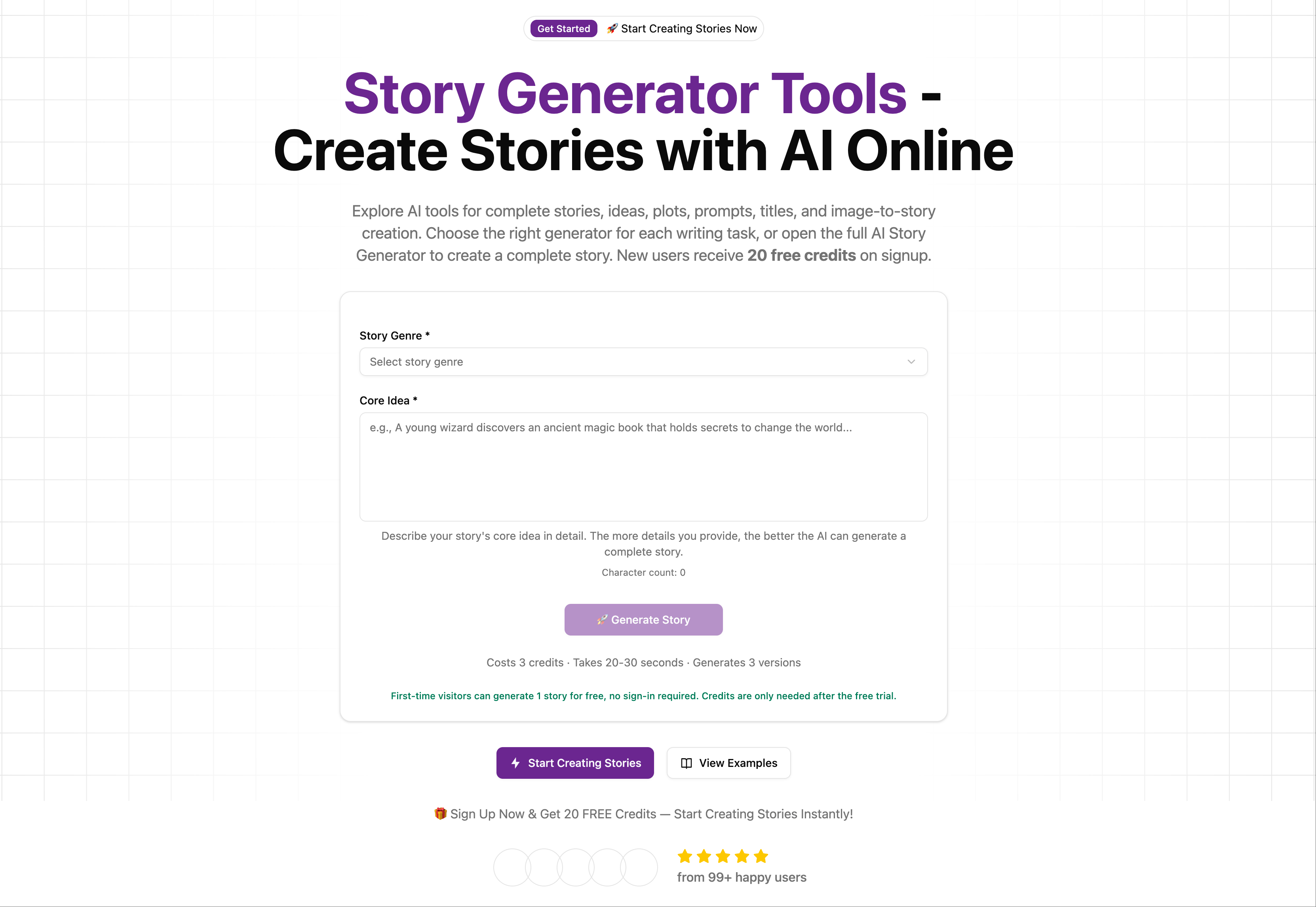 Story Generator Tools