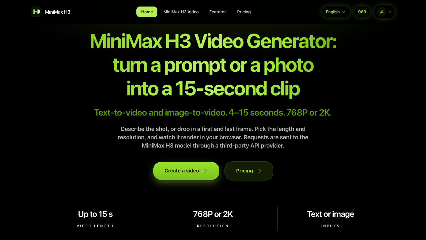 H3 MiniMax