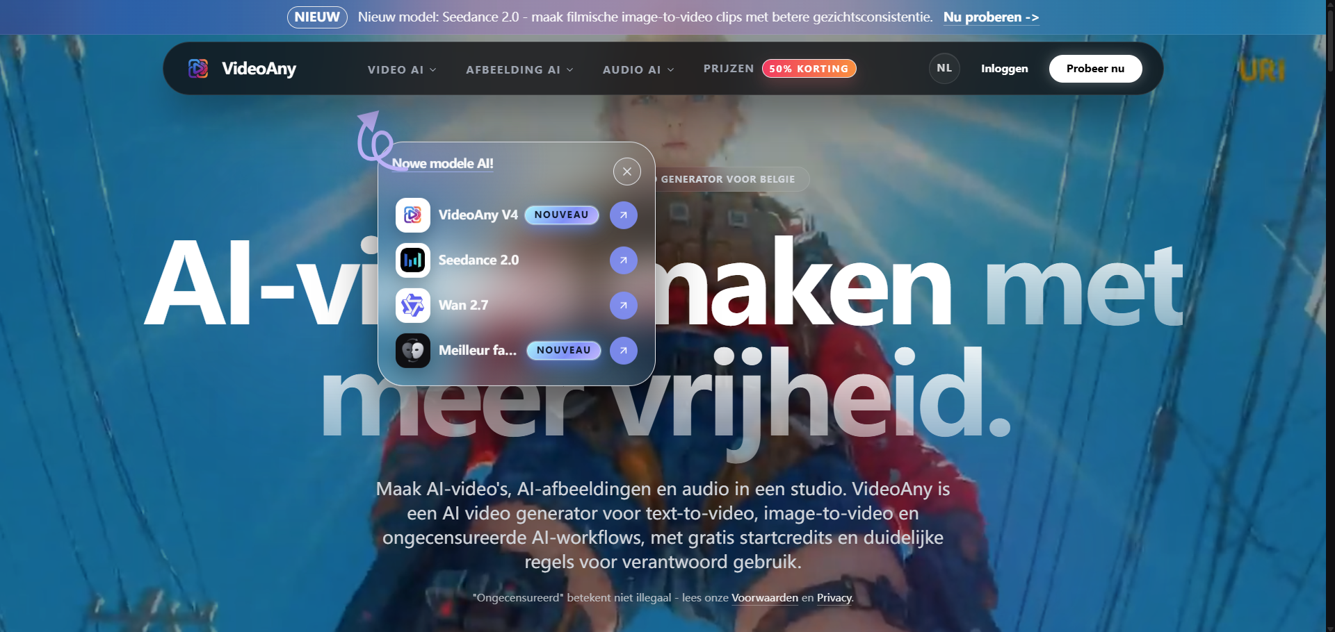 VideoAny BE